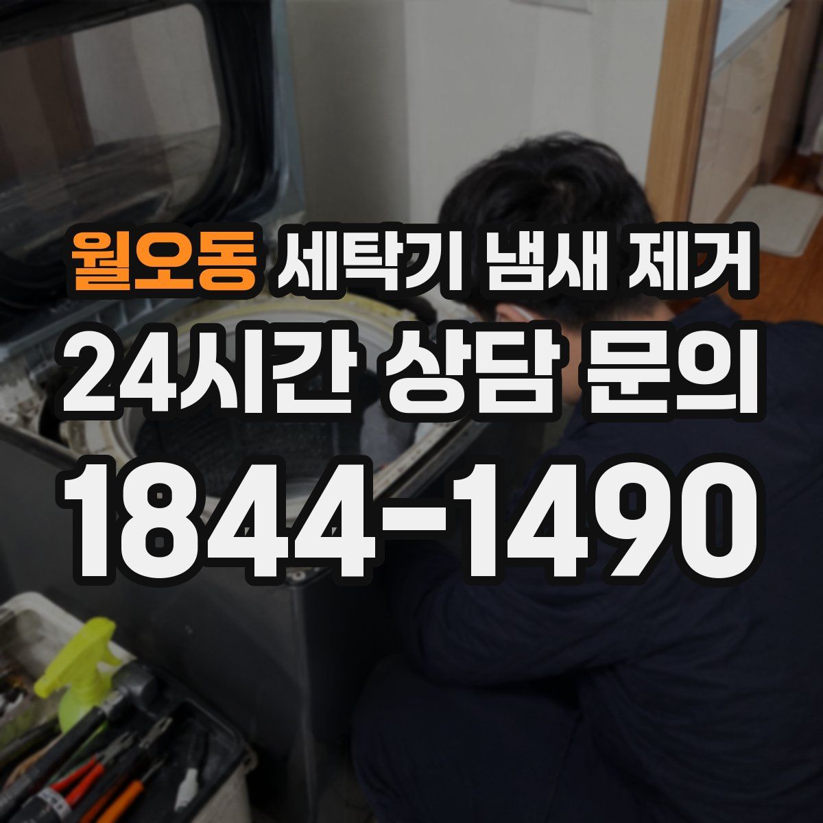 월오동 세탁기 냄새 제거