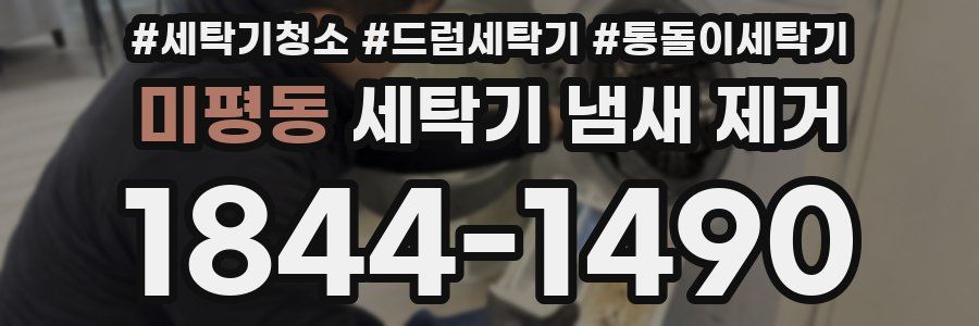 미평동 세탁기 냄새 제거