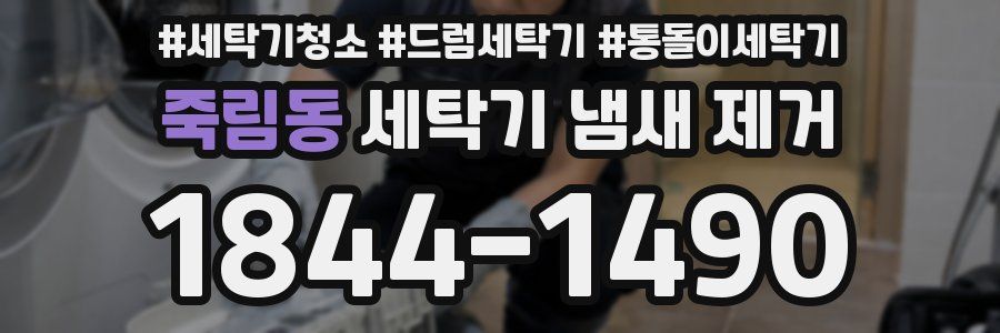 죽림동 세탁기 냄새 제거