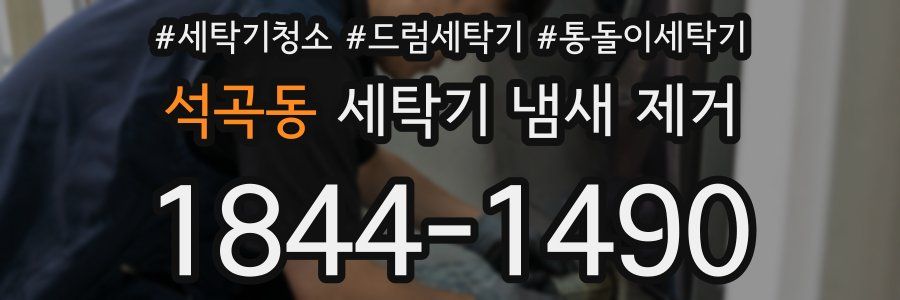 석곡동 세탁기 냄새 제거