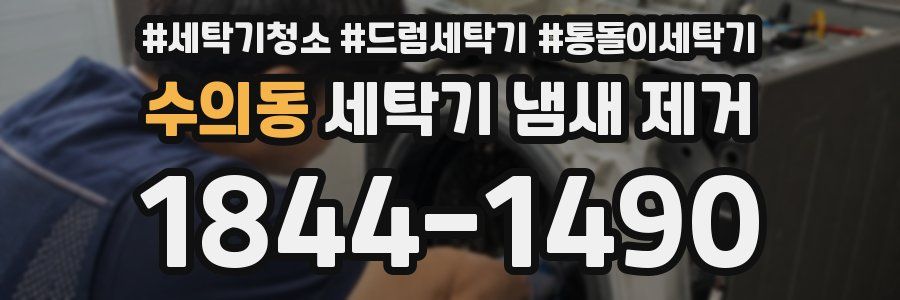 수의동 세탁기 냄새 제거