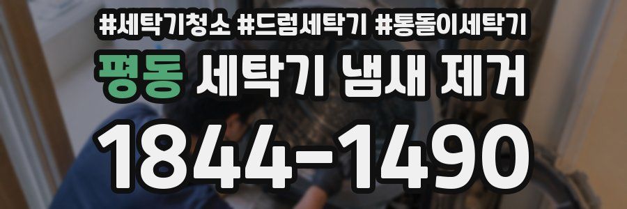 평동 세탁기 냄새 제거