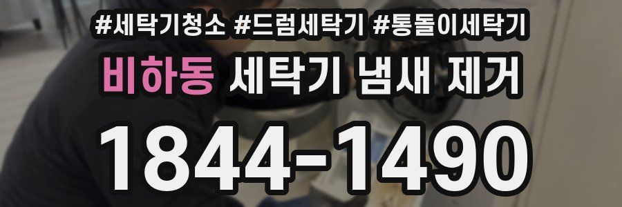 비하동 세탁기 냄새 제거