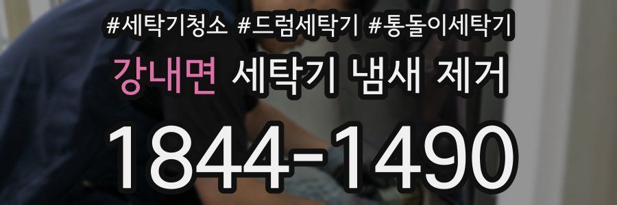 강내면 세탁기 냄새 제거