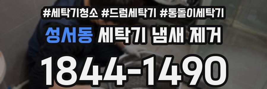 성서동 세탁기 냄새 제거