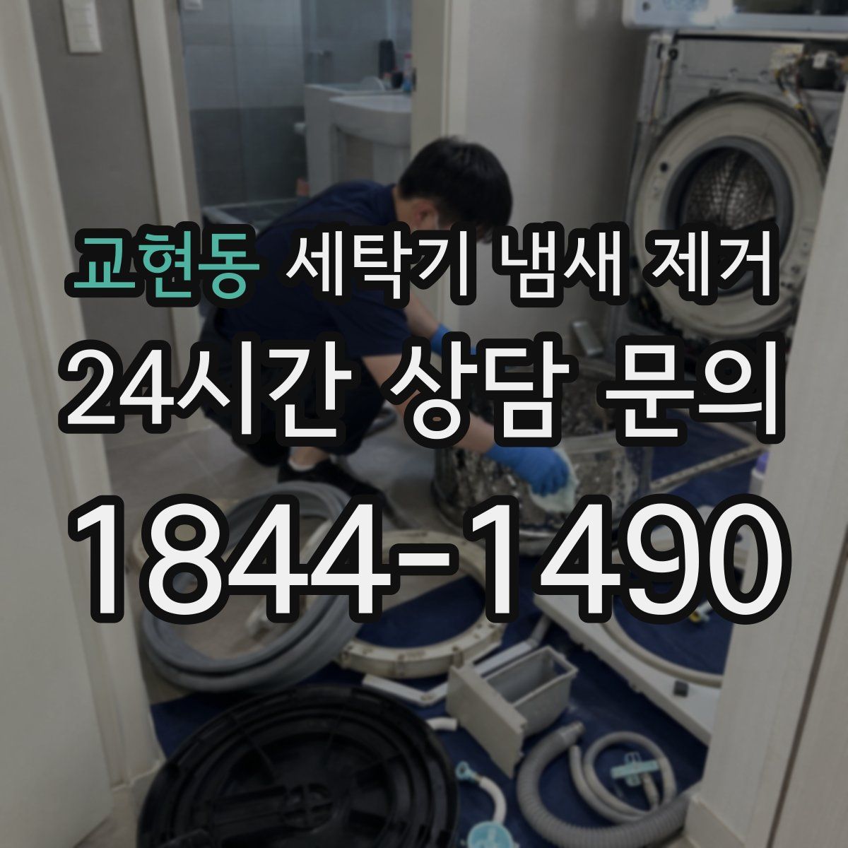교현동 세탁기 냄새 제거