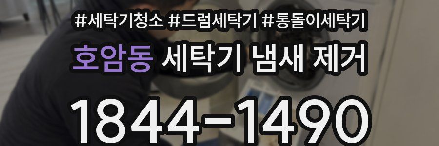 호암동 세탁기 냄새 제거