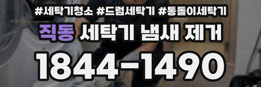 직동 세탁기 냄새 제거