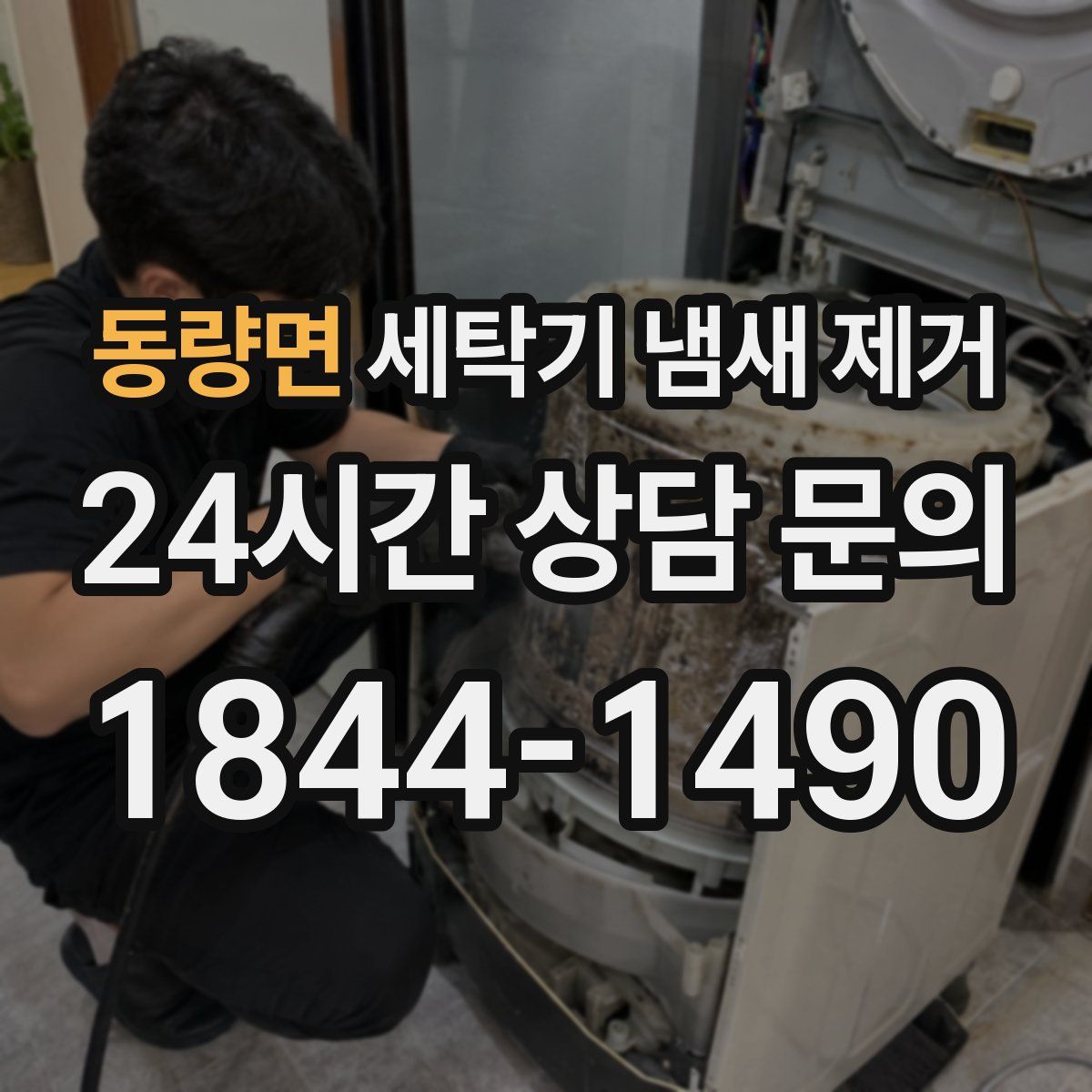 동량면 세탁기 냄새 제거