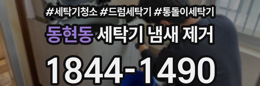 동현동 세탁기 냄새 제거
