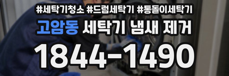 고암동 세탁기 냄새 제거