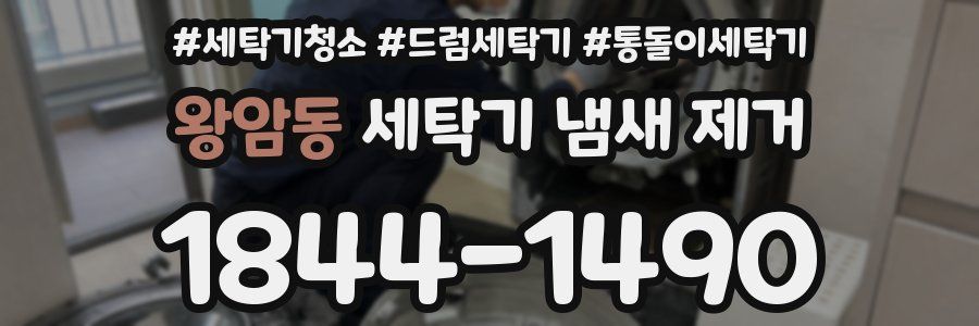 왕암동 세탁기 냄새 제거