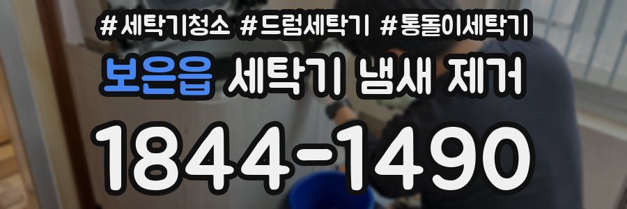 보은읍 세탁기 냄새 제거