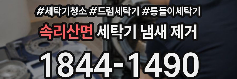 속리산면 세탁기 냄새 제거