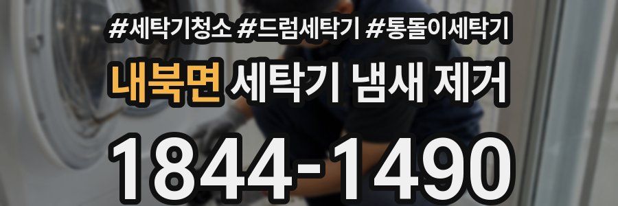 내북면 세탁기 냄새 제거