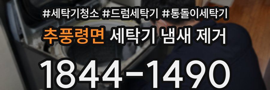 추풍령면 세탁기 냄새 제거