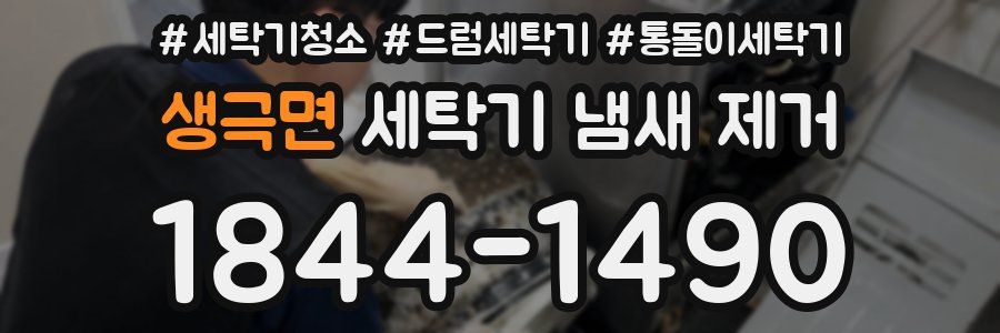 생극면 세탁기 냄새 제거