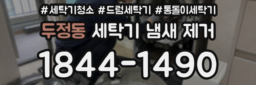 두정동 세탁기 냄새 제거