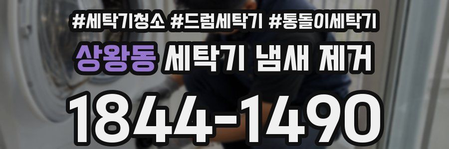 상왕동 세탁기 냄새 제거
