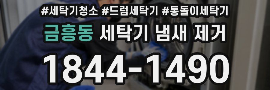 금흥동 세탁기 냄새 제거