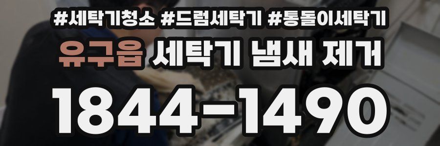 유구읍 세탁기 냄새 제거