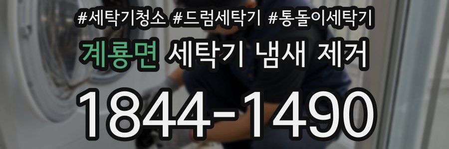 계룡면 세탁기 냄새 제거