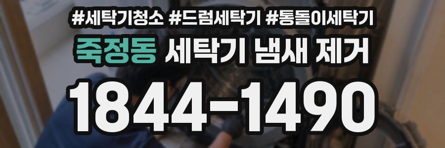 죽정동 세탁기 냄새 제거