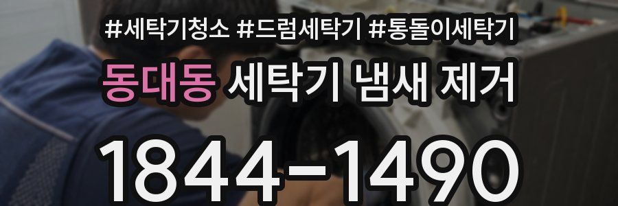 동대동 세탁기 냄새 제거