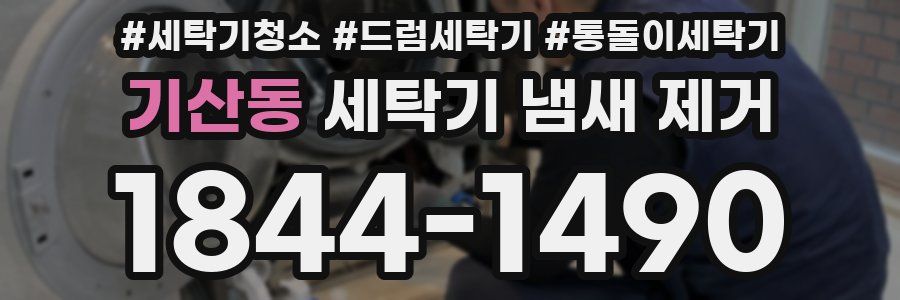 기산동 세탁기 냄새 제거