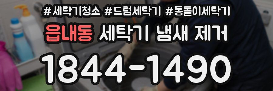 읍내동 세탁기 냄새 제거