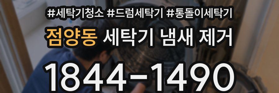 점양동 세탁기 냄새 제거