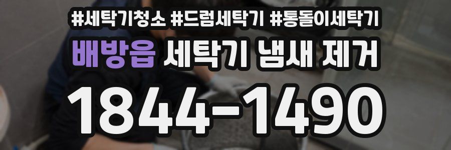 배방읍 세탁기 냄새 제거