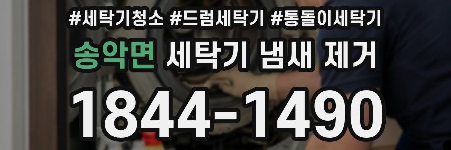 송악면 세탁기 냄새 제거