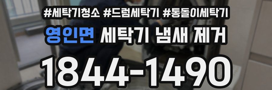 영인면 세탁기 냄새 제거