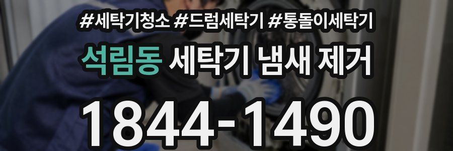석림동 세탁기 냄새 제거