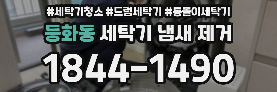 등화동 세탁기 냄새 제거