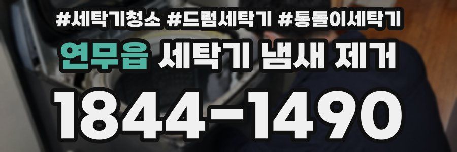 연무읍 세탁기 냄새 제거