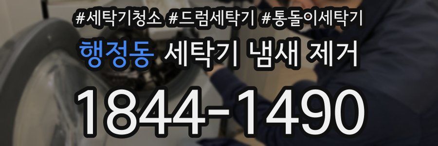 행정동 세탁기 냄새 제거