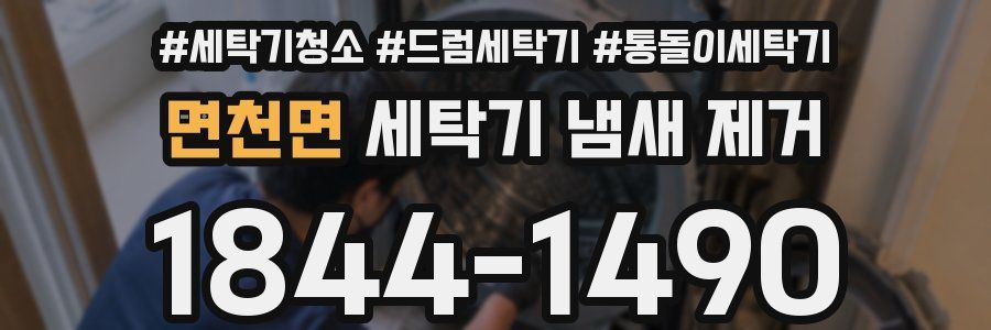 면천면 세탁기 냄새 제거