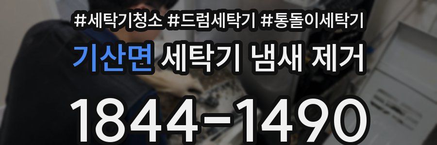 기산면 세탁기 냄새 제거