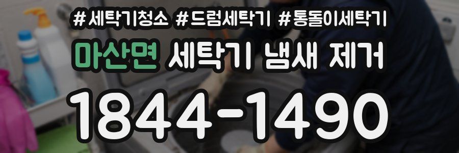 마산면 세탁기 냄새 제거