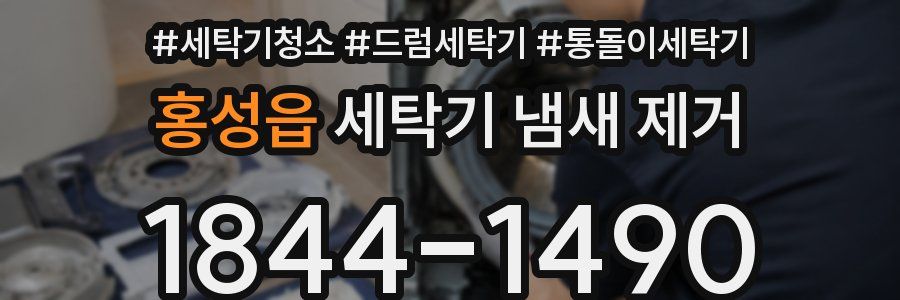 홍성읍 세탁기 냄새 제거