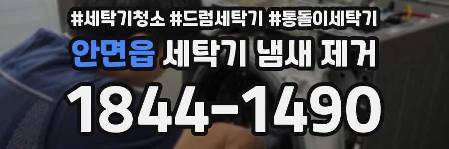 안면읍 세탁기 냄새 제거