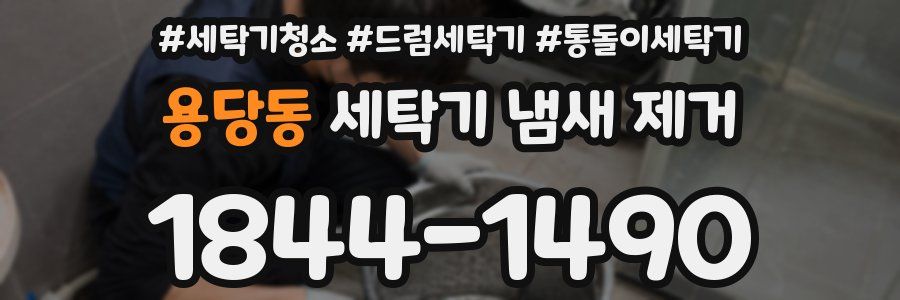 용당동 세탁기 냄새 제거