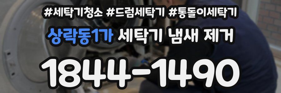 상락동1가 세탁기 냄새 제거