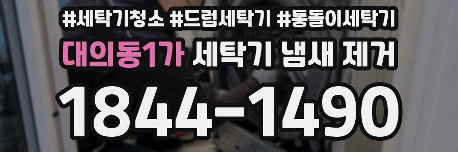 대의동1가 세탁기 냄새 제거