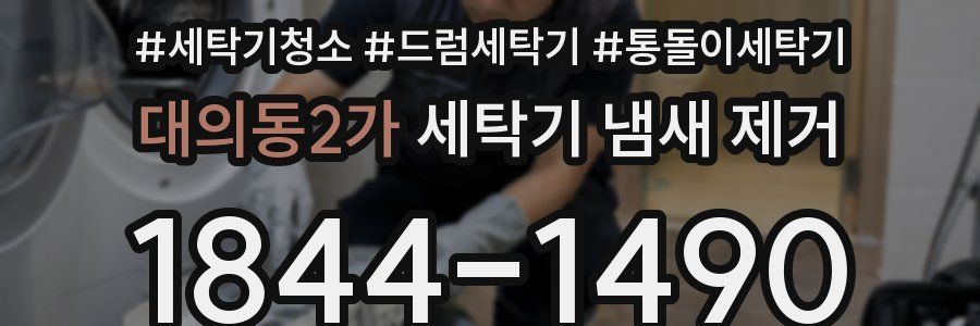 대의동2가 세탁기 냄새 제거
