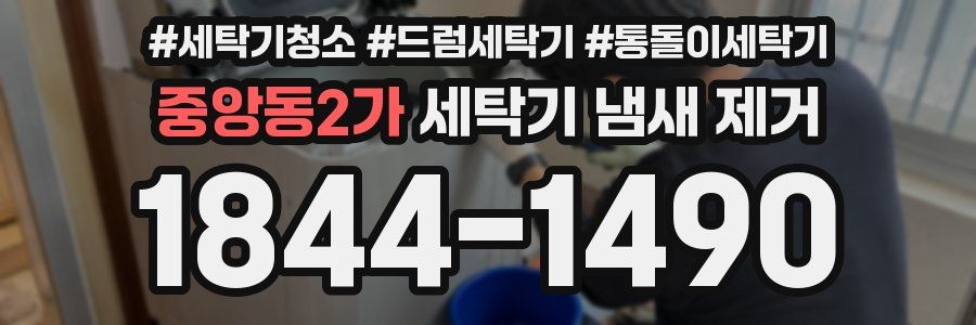 중앙동2가 세탁기 냄새 제거