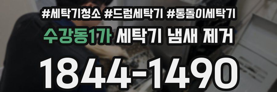수강동1가 세탁기 냄새 제거