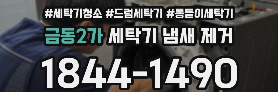 금동2가 세탁기 냄새 제거